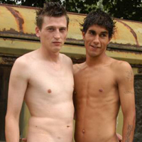 Sweet and Raw gay cream pies video