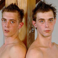 Raw twink trio on the Gay Tube.  